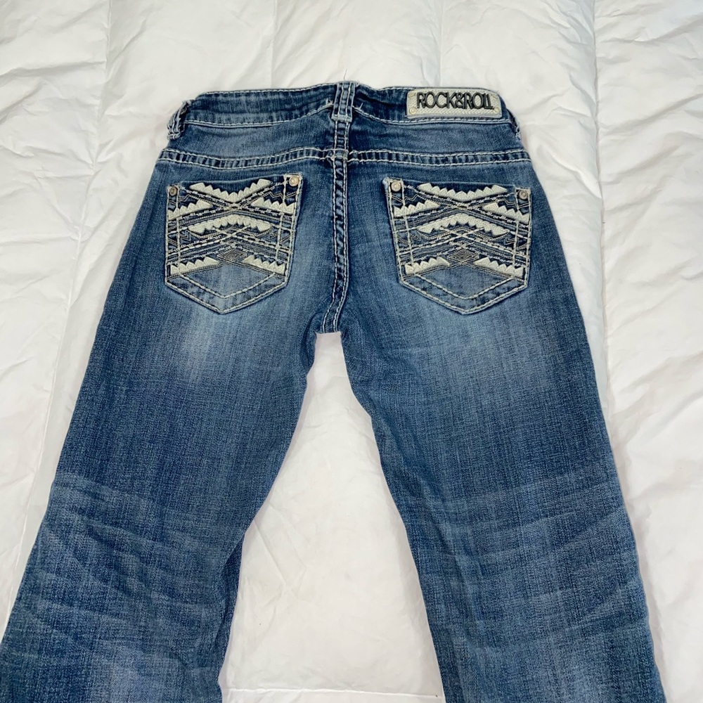 Rock and roll cowgirl jeans